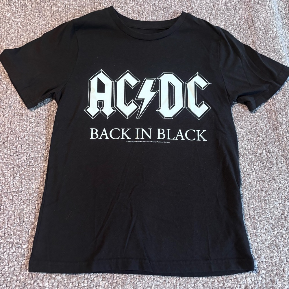 First Wave Black and White Short Sleeve Tee